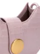 Elleme New Tambour Corc-Embossed bag