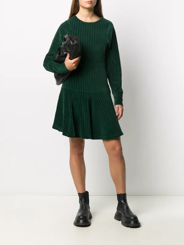 kenzo green dress