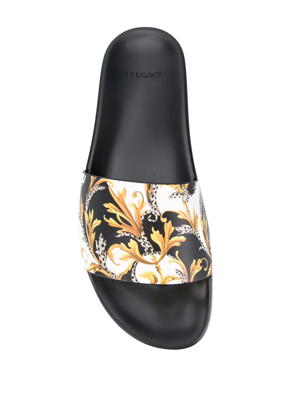 farfetch versace slides