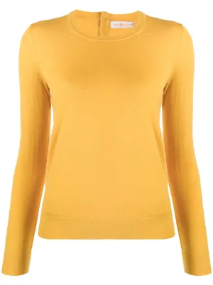 round neck jumper by Tory Burch, available on farfetch.com for $607 Jessica Alba Top SIMILAR PRODUCT