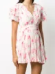 Self-Portrait floral print pleated dress