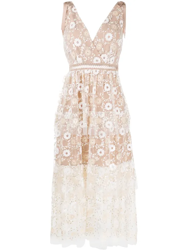 self portrait dress farfetch