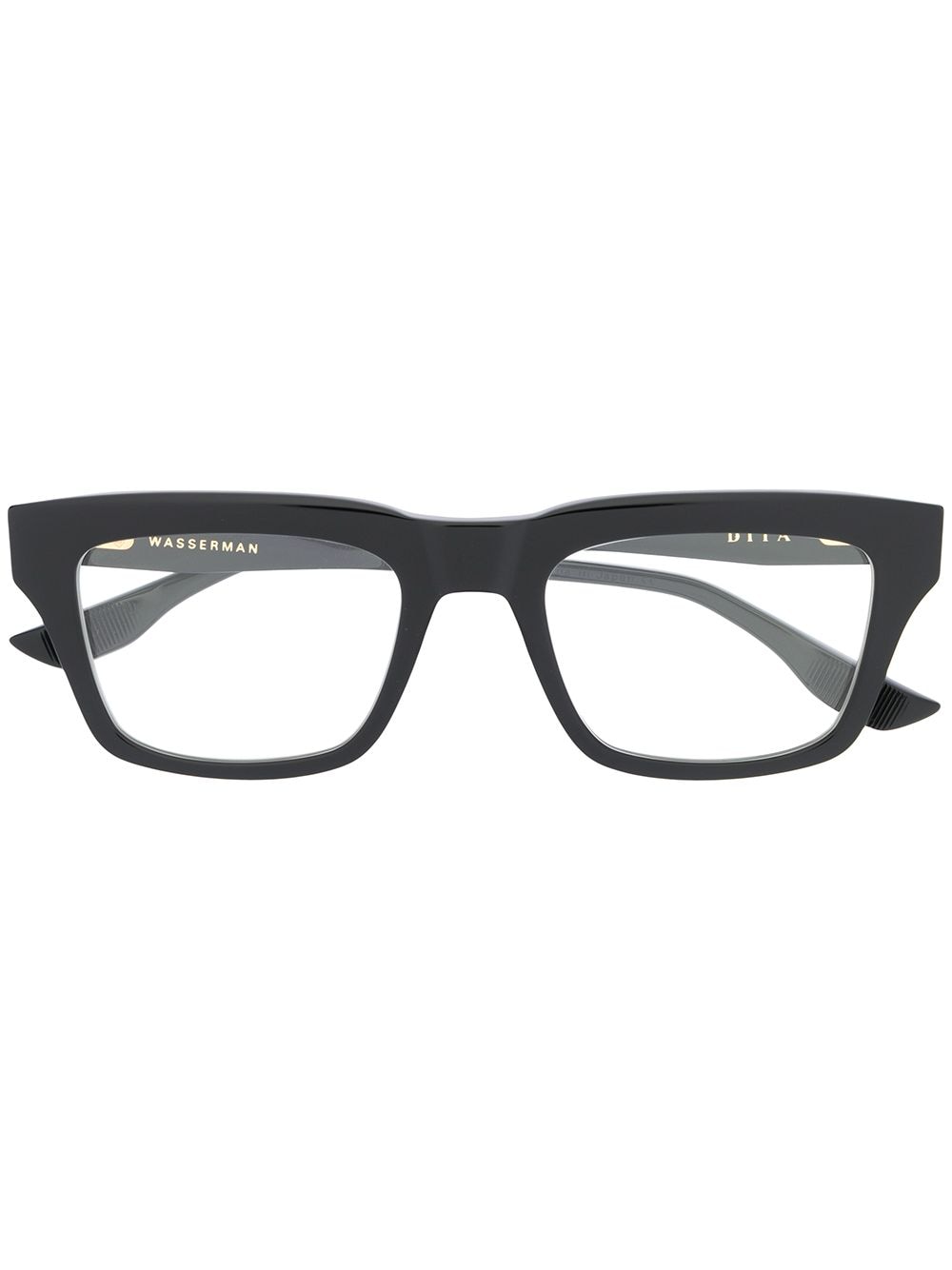 

Dita Eyewear rectangular frame glasses - Black