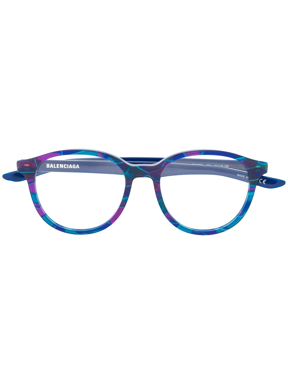 фото Balenciaga eyewear очки в круглой оправе