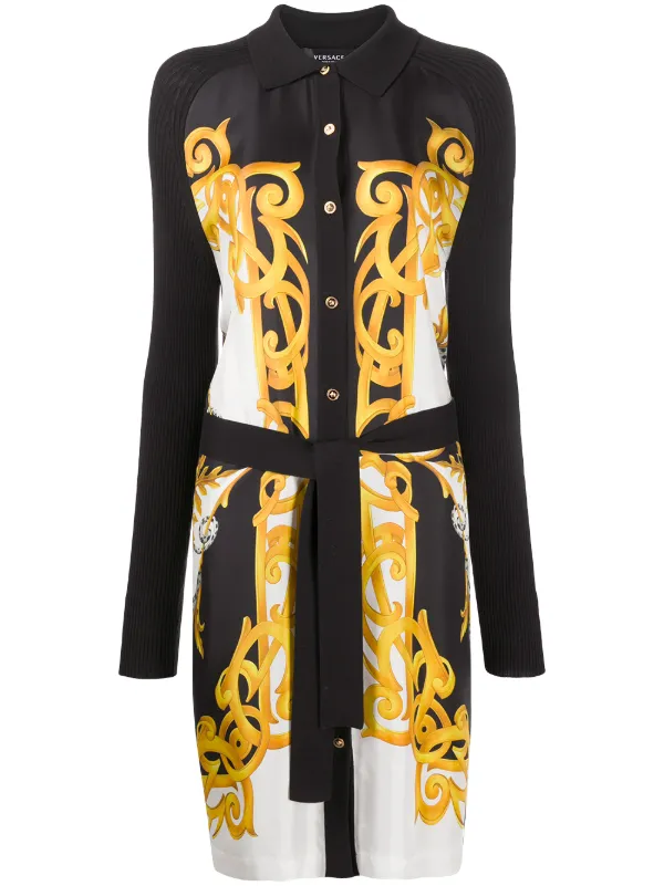 versace barocco dress