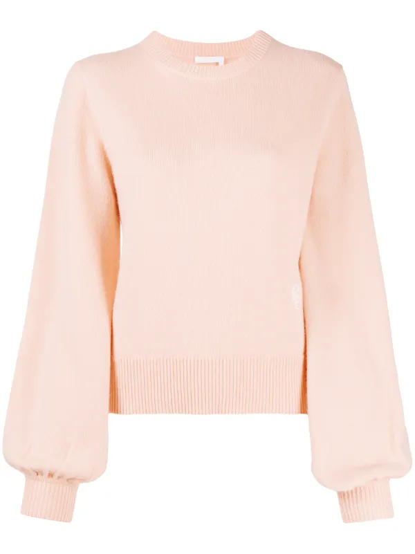 orange cashmere jumper