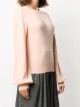 Chloé monogram embroidered cashmere jumper