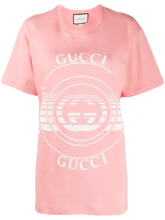 pink gucci t shirt