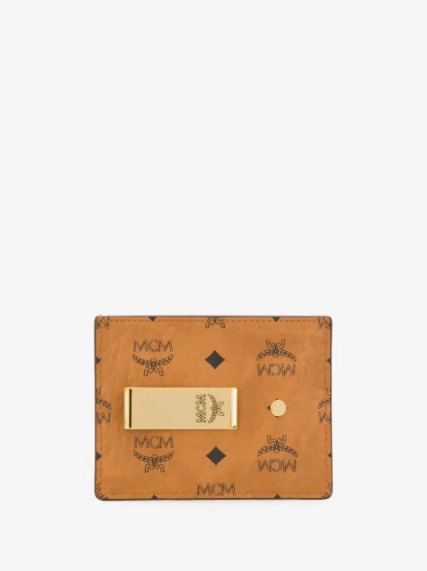 MCM tarjetero con clip para billetes