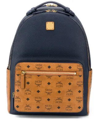 mcm backpack detachable pouch