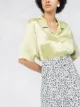 GANNI floral-print skirt