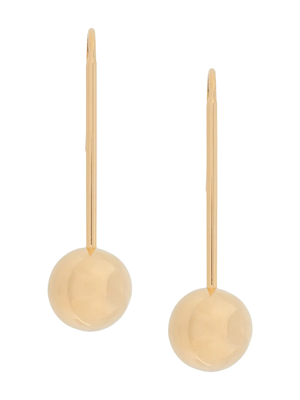 

Marni hook pendulum earrings - Gold