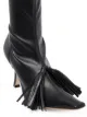 A.W.A.K.E. Mode Agnes 80mm tassel ankle boots