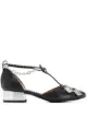 Image 1 of Toga Pulla studded crocodile embossed pumps