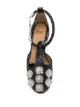 Toga Pulla studded crocodile embossed pumps