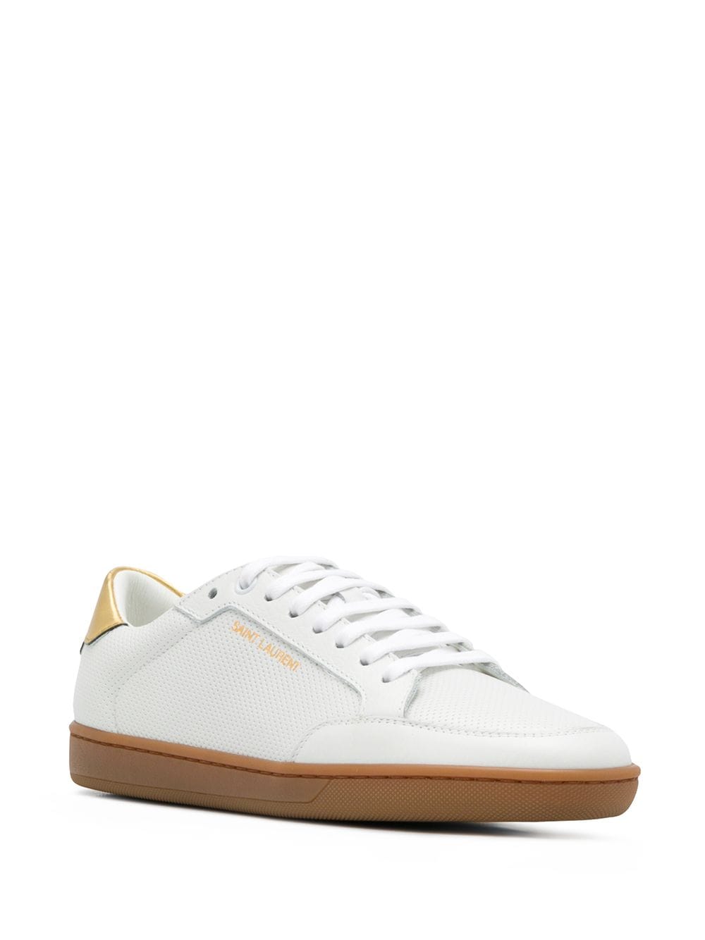 Saint Laurent Sneakers met logoprint - Wit