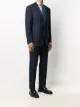 Canali بدلة بصف أزرار واحد منقوشة