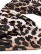 GANNI leopard print string bikini top
