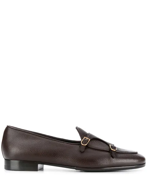 Edhen Milano Brera pebbled monk shoes
