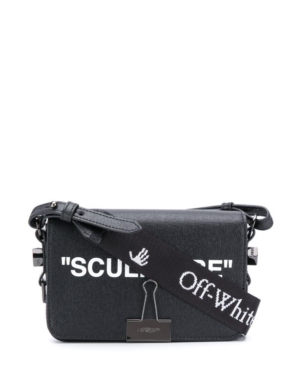 off white mini shoulder bag