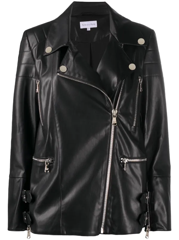 patrizia pepe biker jacket