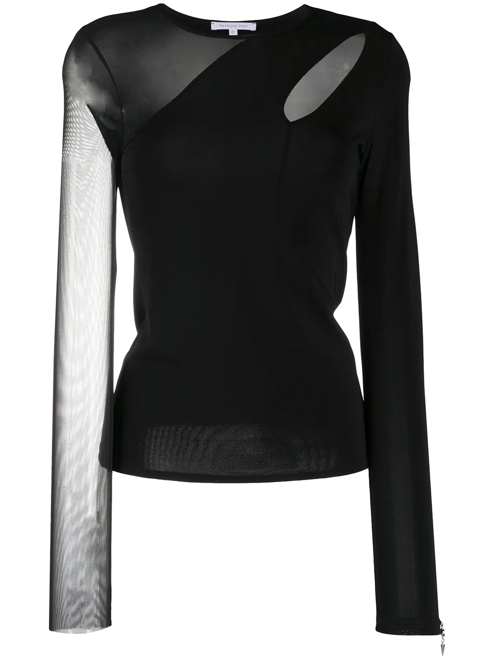 Patrizia Pepe Oberteil Mit Cut-Out c3r7L l6DuJ Patrizia Pepe Oberteil Mit Cut-Out c3r7L l6DuJ
