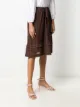 Chanel Pre-Owned 2002 pinstriped midi skirt