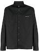 Image 1 of Prada logo-patch long-sleeve shirt