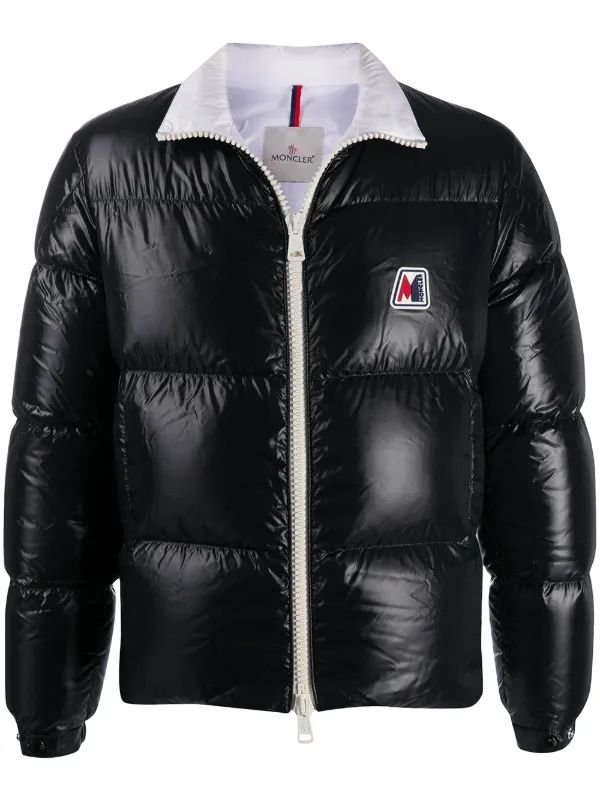 moncler puffer jacket black