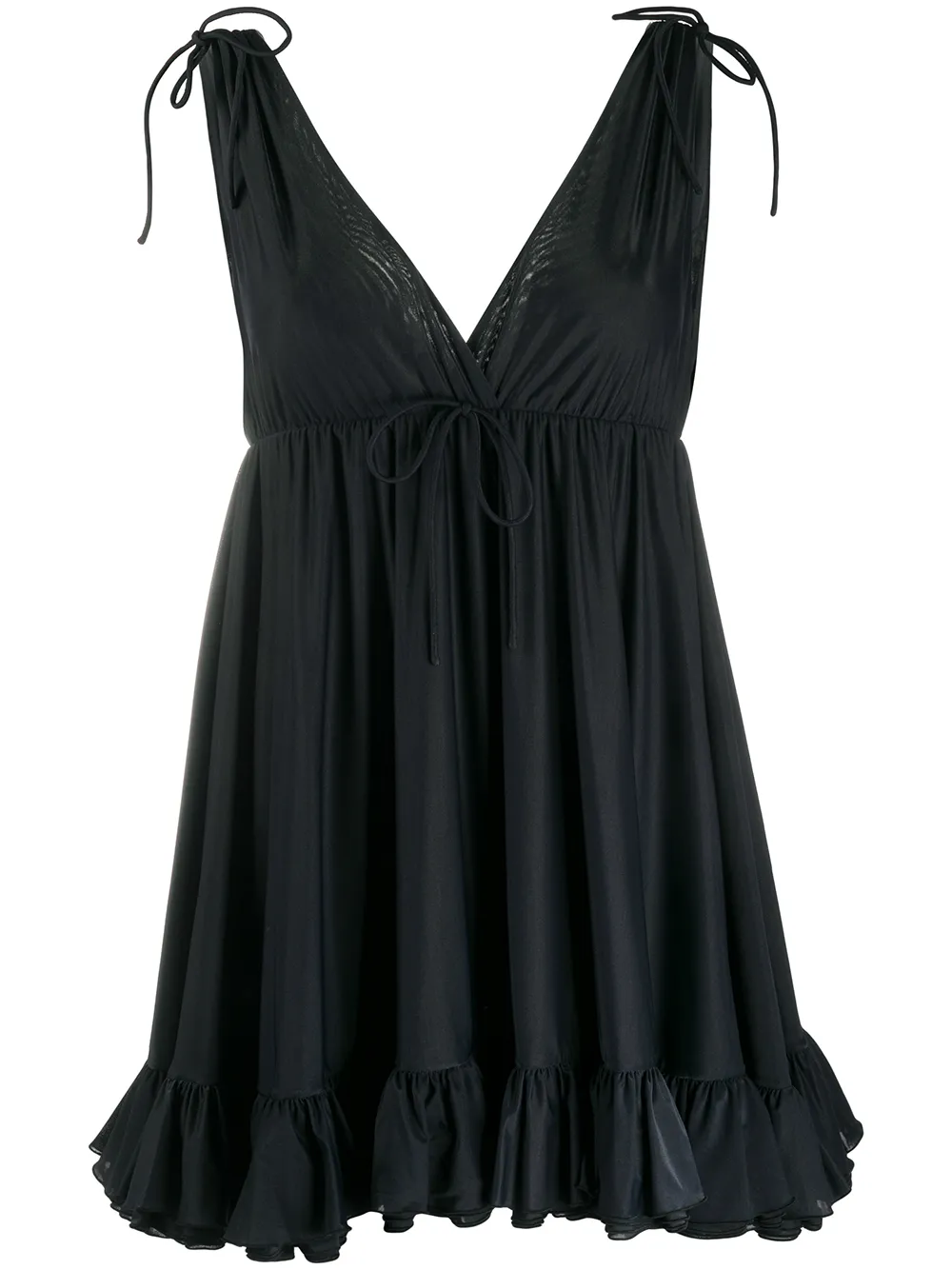 Balenciaga Top con ruches - Nero