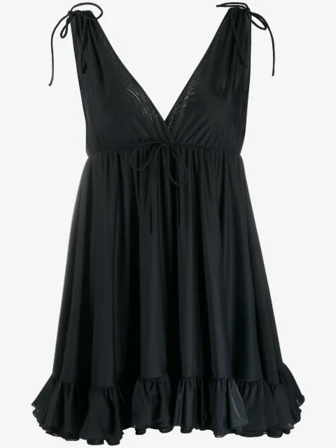 Balenciaga ruffle hem top