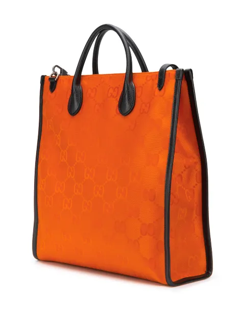gucci orange tote bolsa