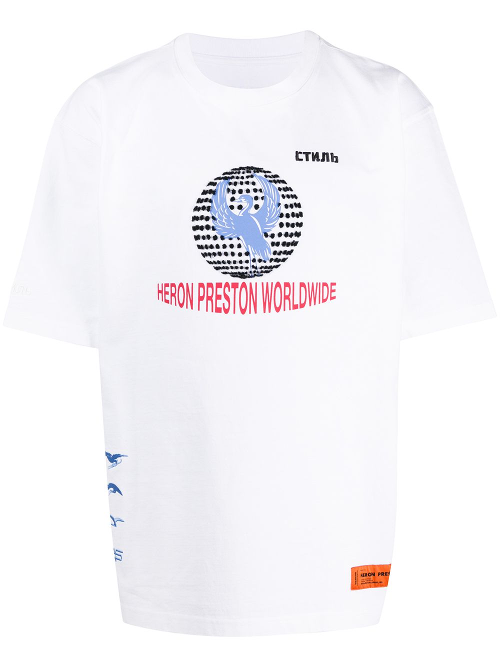 фото Heron preston work wear short sleeved t-shirt