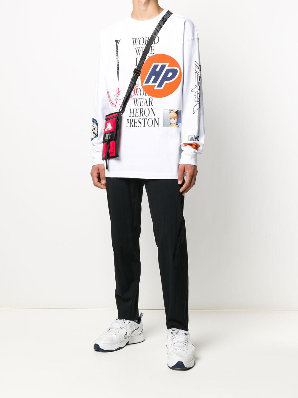 фото Heron preston world wide love sweatshirt