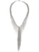 Image 1 of Fabiana Filippi fringed bead-chain necklace