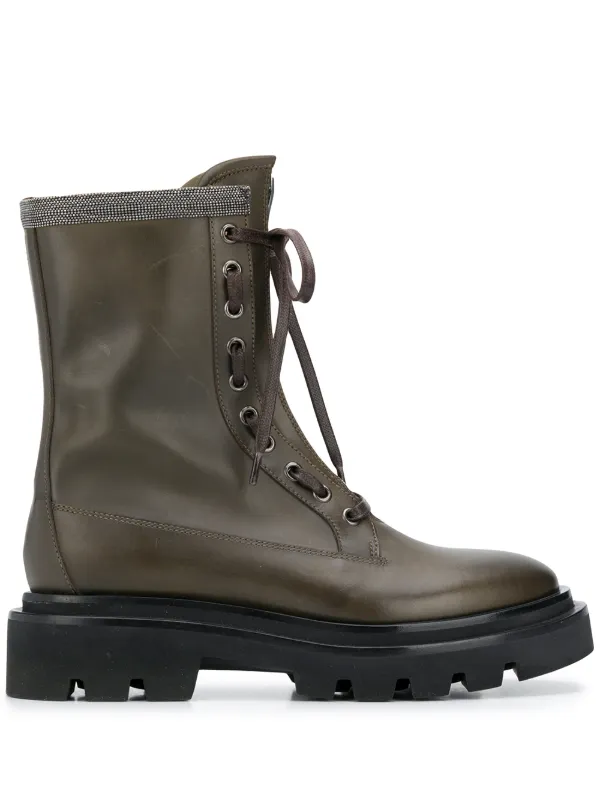 Botas militares con cordones Fabiana Filippi disponibles en tallas 37,5 -  39. Envío express ✈ Devolución gratuita ✓
