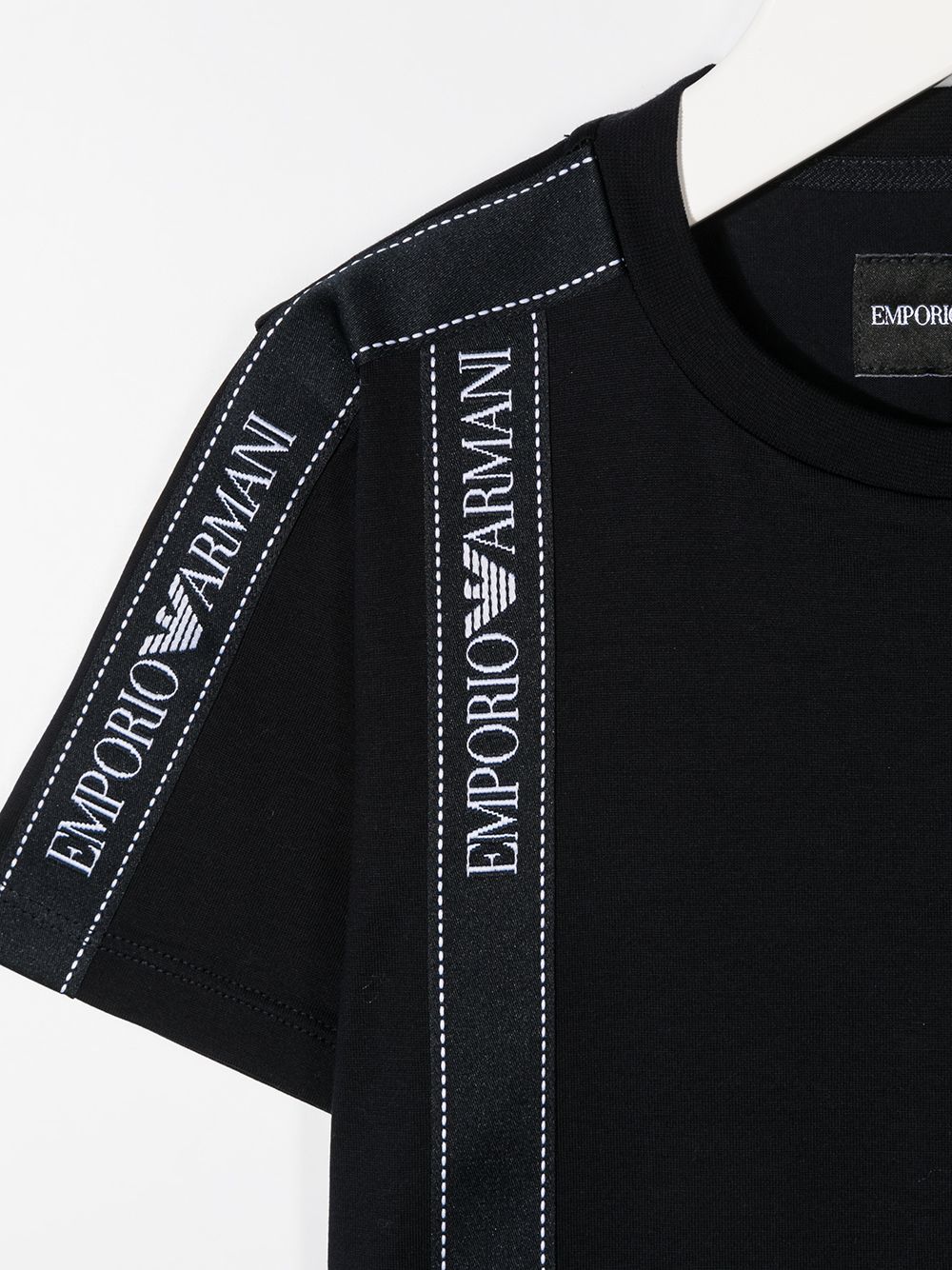 фото Emporio armani kids футболка с логотипом