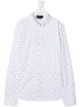Image 1 of Emporio Armani Kids logo embroidered shirt