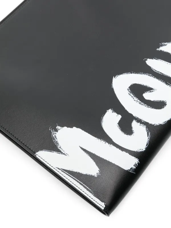 Alexander McQueen Laptop Case | Handbag Clinic Alexander McQueen Black Laptop Bag main image 2