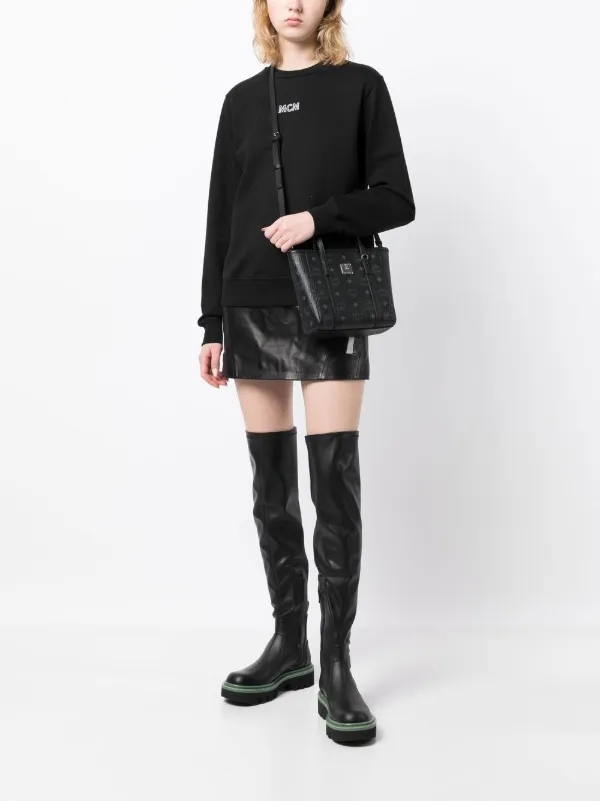 MCM Mini Aren Tote Bag | Black | FARFETCH