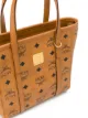 MCM small logo-print tote bag
