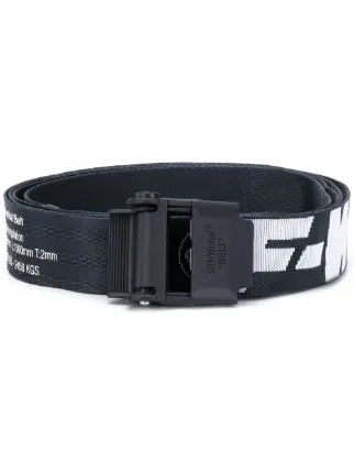 off white ceinture noir