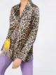 GANNI Hemd mit Leoparden-Print