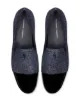 Giuseppe Zanotti glitter panelled loafers