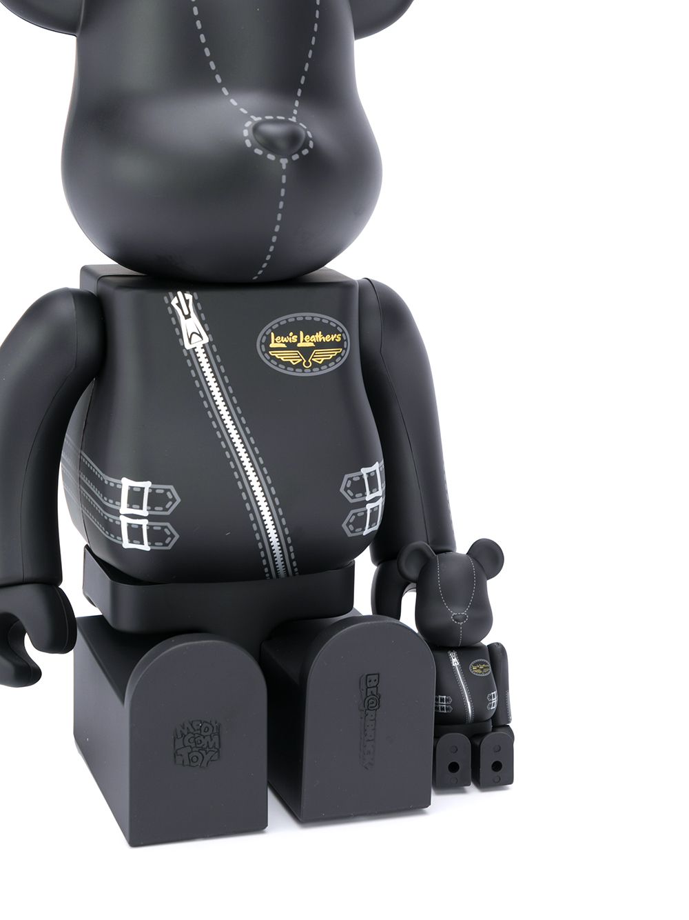 фото Medicom toy коллекционный набор фигурок be@rbrick × lewis leathers