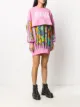 Versace Jeans Couture كنزة طويلة بطبعة بيزلي