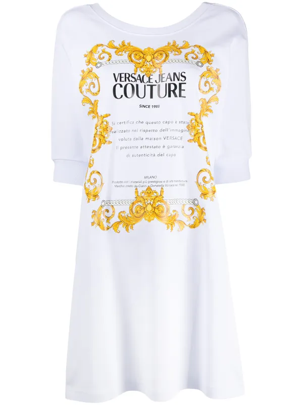 versace sweater dress