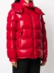 Moncler quilted hooded zipped jacket
