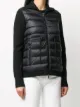Moncler zip-up padded panelled jacket