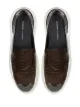 Giuseppe Zanotti crocodile embossed loafers